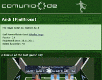 Screenshot member details